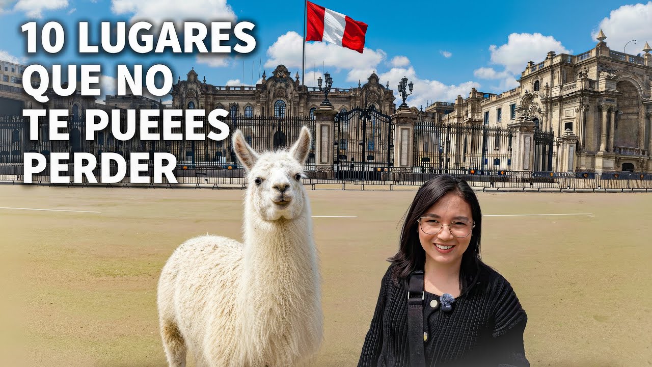TOP 10 lugares para VISITAR en LIMA, PER&Uacute; 🇵🇪