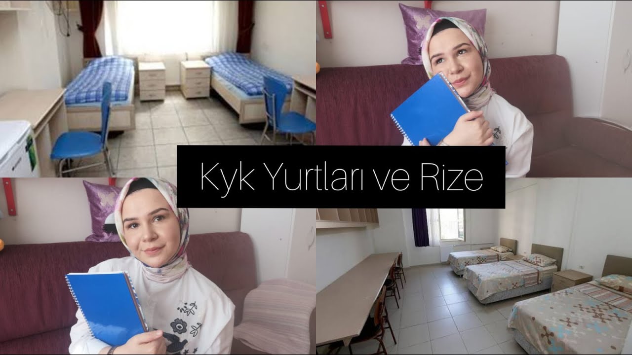 KYK DEVLET YURDU | RİZE  | ÖZEL YURTLAR | YURT ODALARI