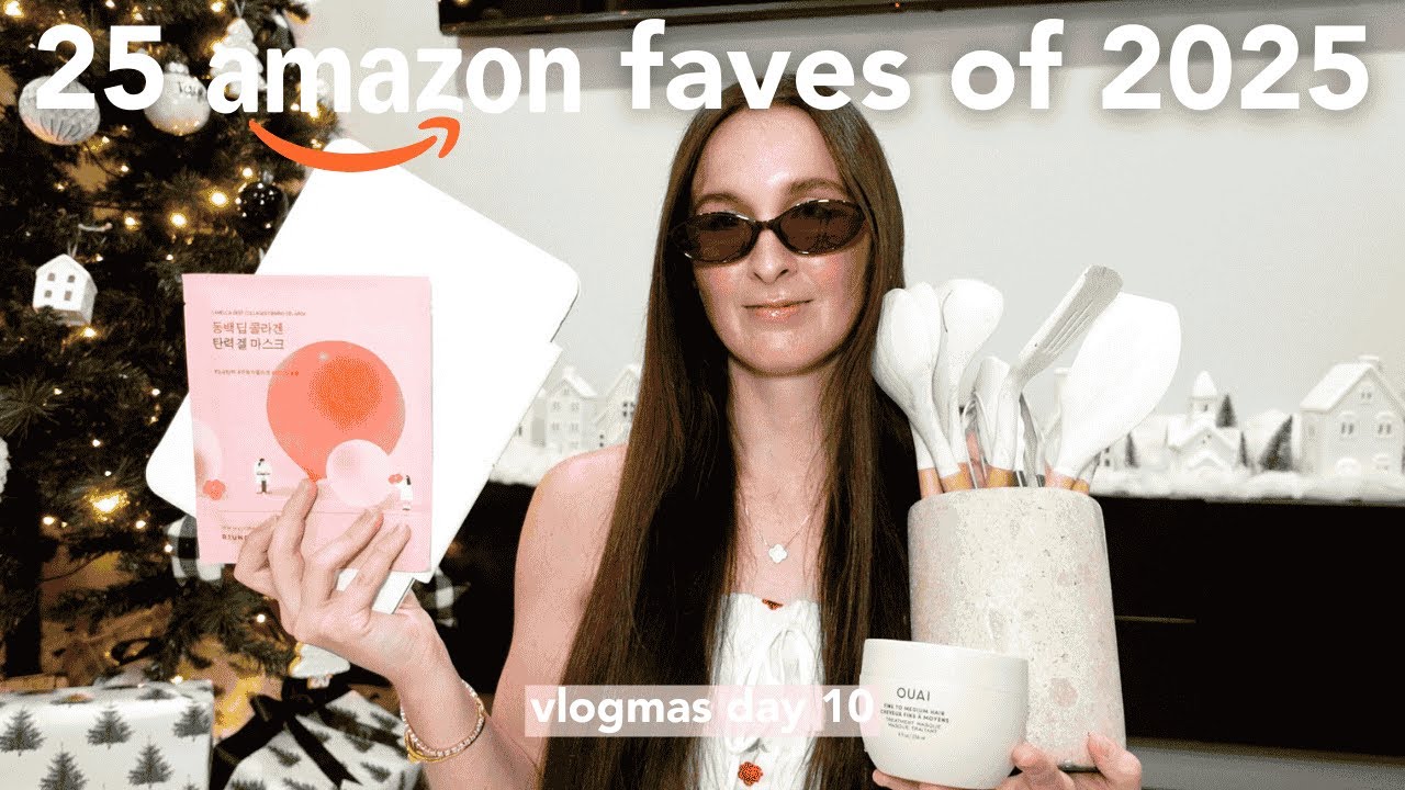 25 любимых товаров Amazon 2025 года | Vlogmas, день 10