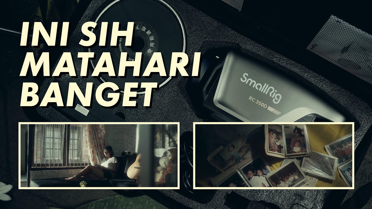 Matahari Buatan Untuk Photo atau Video | SmallRig RC350D Continuous COB LED Light