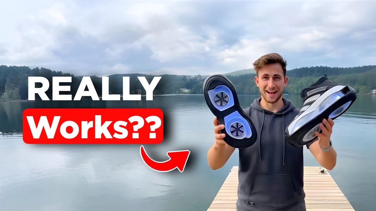 Обзор ботинок Water Jet &mdash; футуристический концепт или просто фантазия с использованием компьютерн...