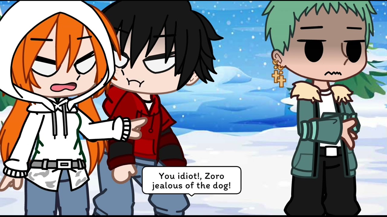 | Zoro jealous of a dog | Zosan | Moden au |