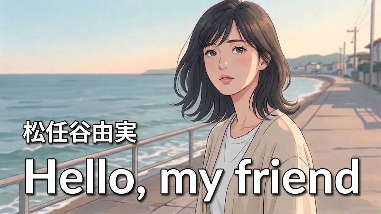 Hello, my friend / 松任谷由実【夏の終わりに沁みる ハイトーン女性ボーカル｜AI Cover】