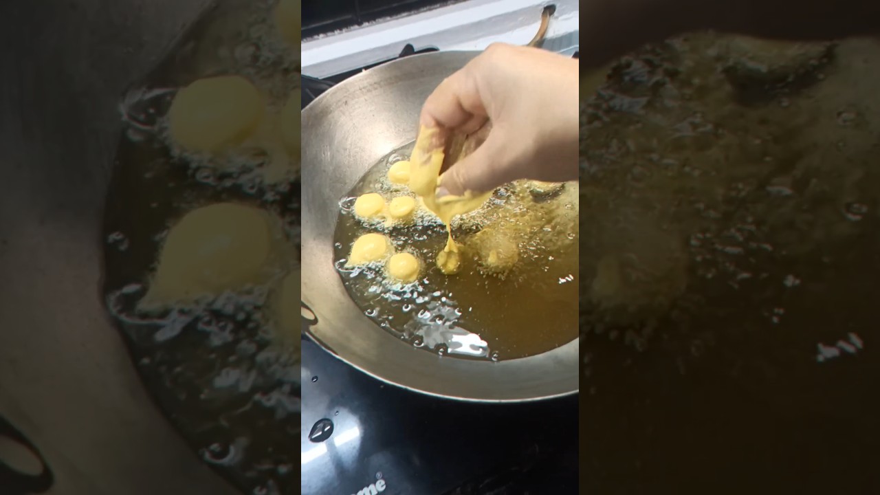 Pani ke Pakode 😋🔥 | #shorts #cooking