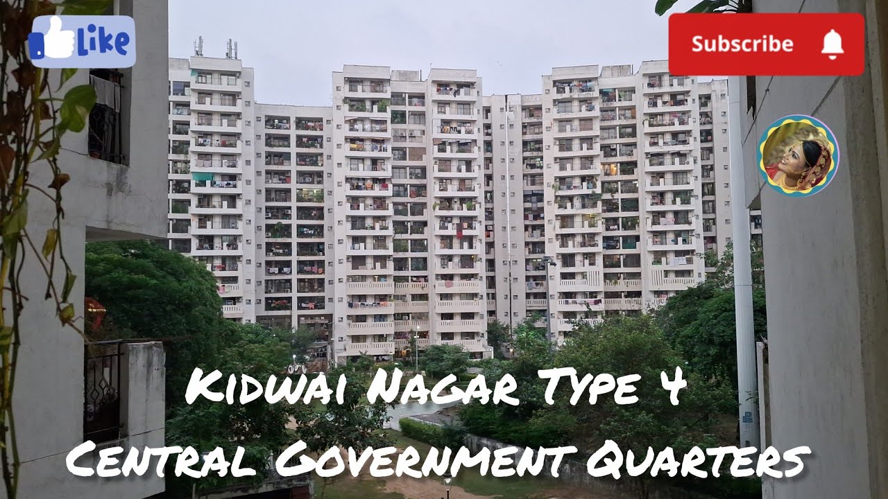 Type-4 East Kidwai Nagar Government Quarters | Delhi Government quarters |Tower 7,F5 | INA Market