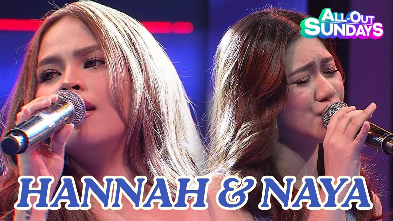 Hannah Precillas & Naya Ambi deliver a soul-stirring duet of 'Let Me Be the One'! | All-Out Sundays