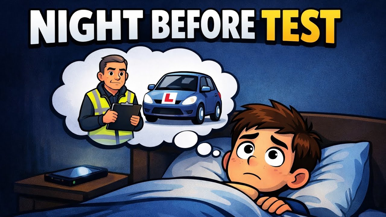 The Night Before Your Driving Test: 3 Simple Rules