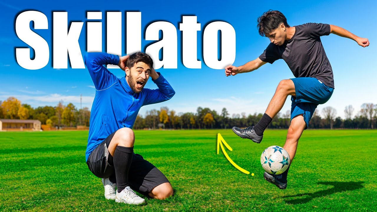 ⚠️⚽ TRASFORMO un ragazzo in uno SKILLATO in 10 Minuti