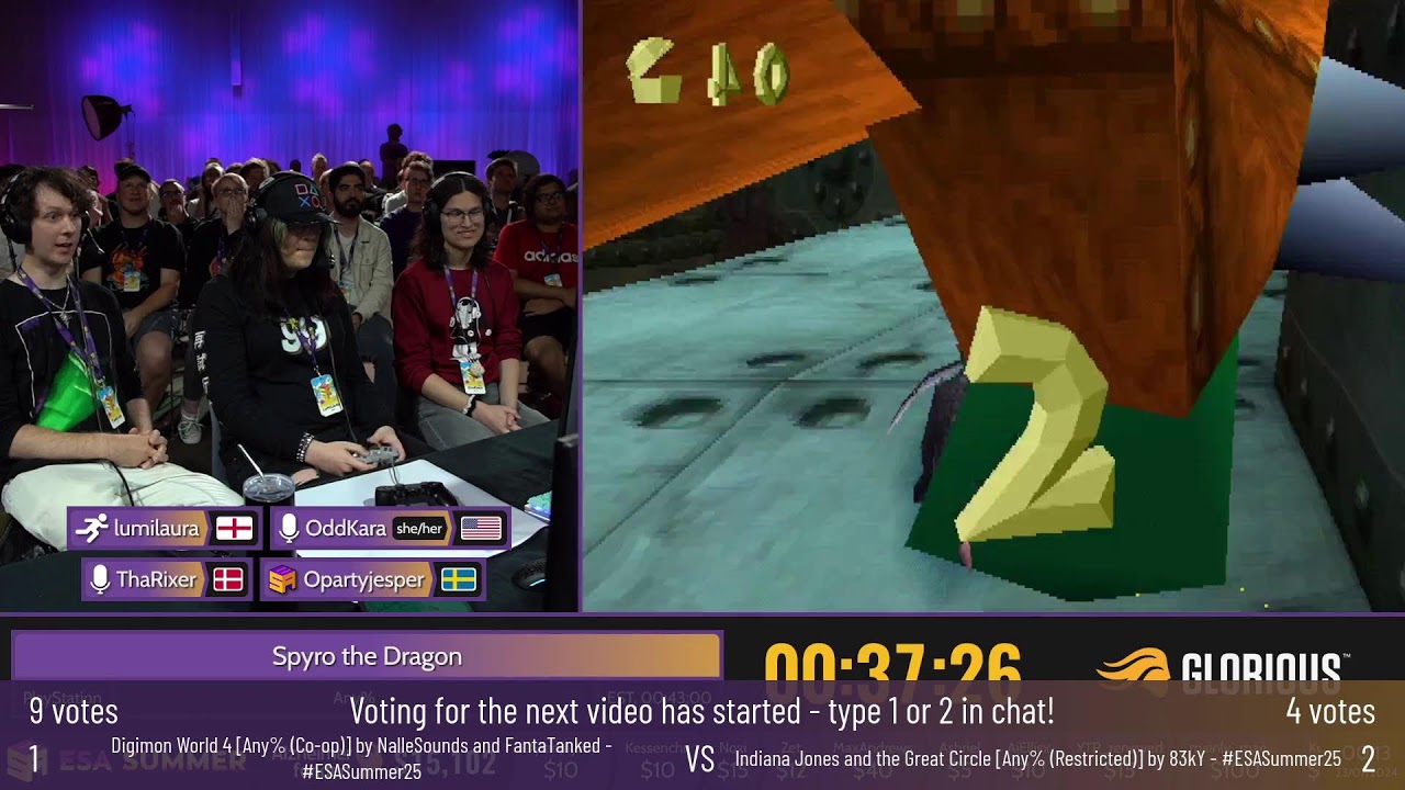 Reruns of old ESA Events