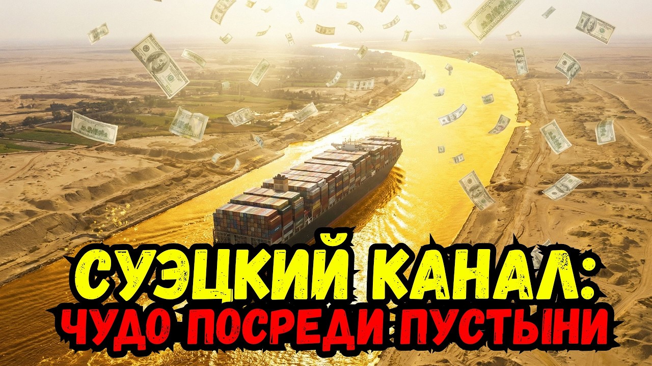 Суэцкий канал — главный рычаг давления в мировой политике