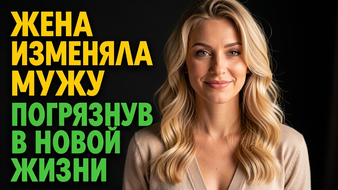 Жена изменяла мужу, погрязнув в новой жизни. Аудиорассказ