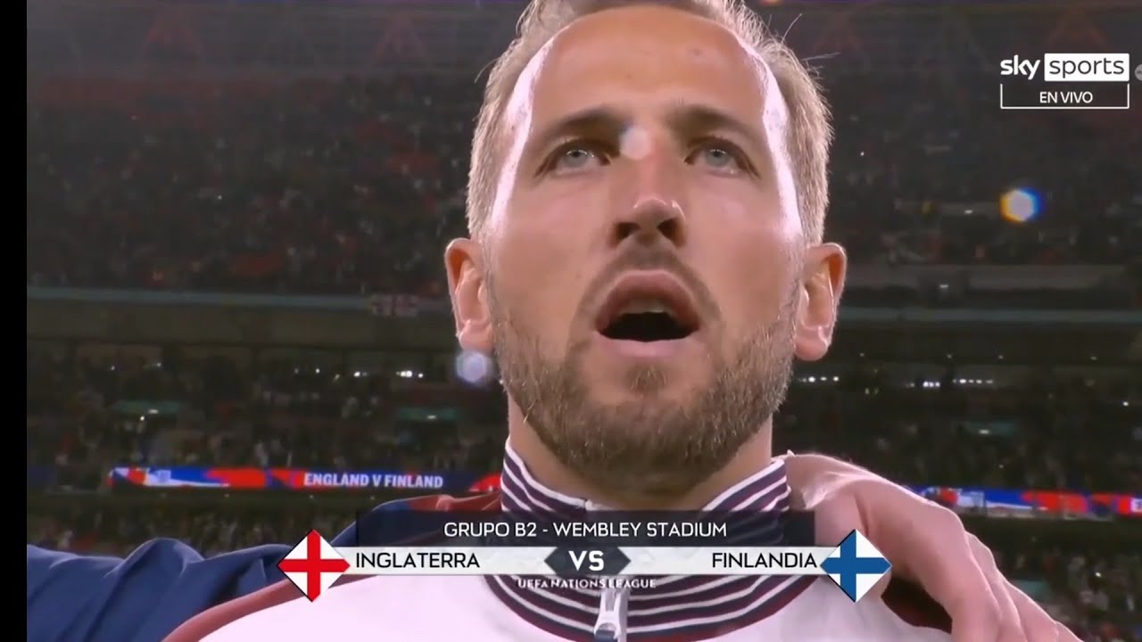 England vs Finland National Anthem - UEFA Nations League 2024/25