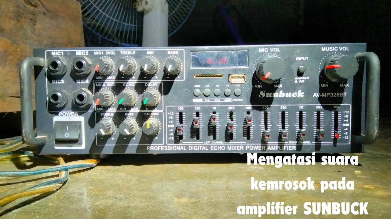 Cara memperbaiki amplifier sunbuck suara kemresek #amplifier
