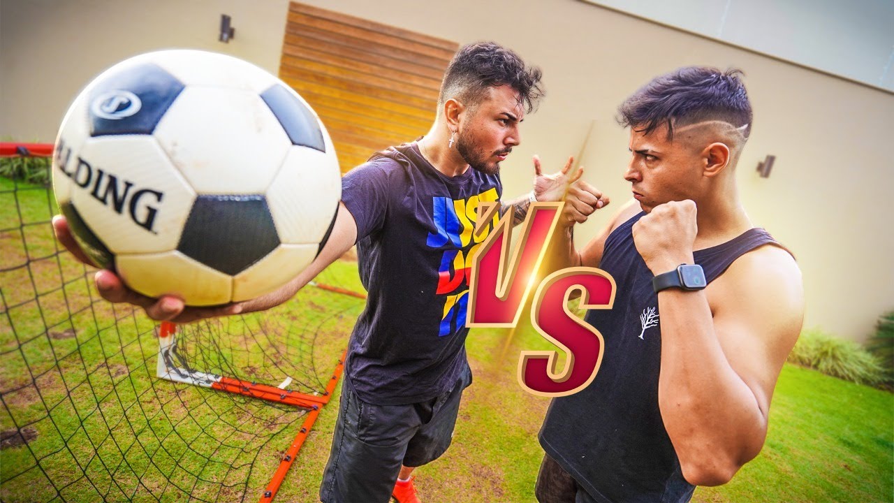 CHAMEI MEU INIMIGO PARA UM DESAFIO DE FUTEBOL!