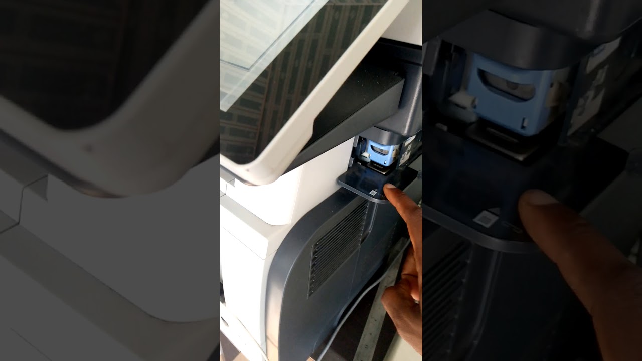 How to use HP LaserJet 500 MFP M525 Stapler