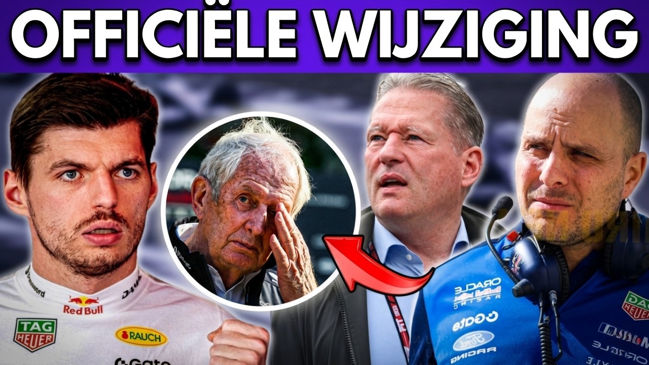 LAATSTE NIEUWS! Dat Heeft Zijn Vader Boos Gemaakt! De Vader Van Verstappen Zei Dat...