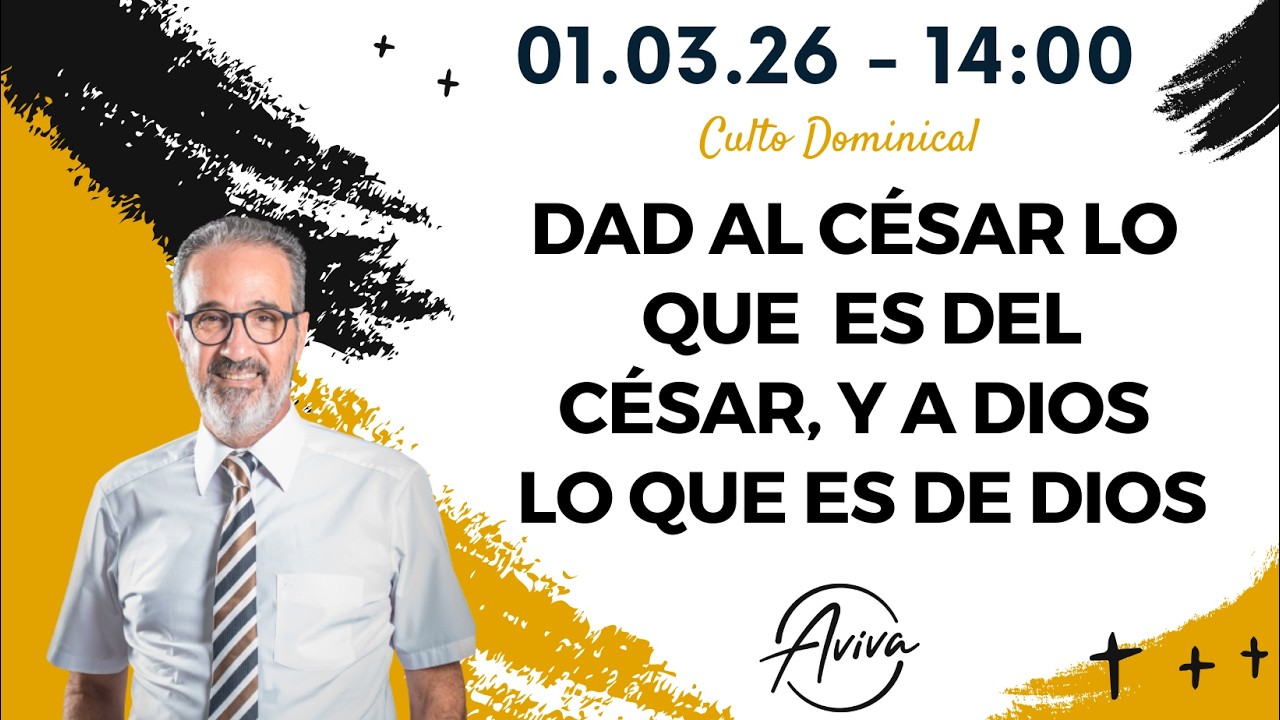 01.03.26 - Dad al César lo que es delCésar, y a Dios lo que es de Dios
