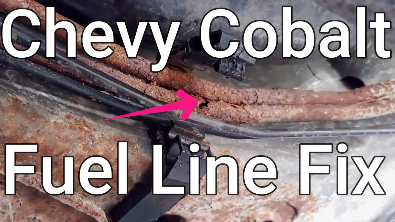 Chevy Cobalt Leaking Fuel Lines Fix! | EASY!