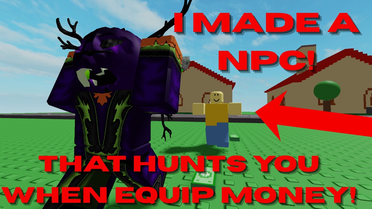 I Made an NPC That Hunts You When You Equip Money…