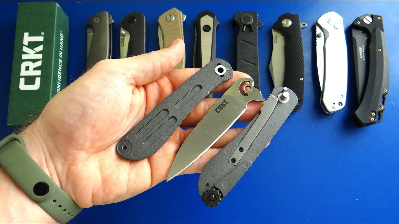 BladeShow ЛУЧШИЙ инновационный дизайн 2016 Нож складной CRKT Slacker