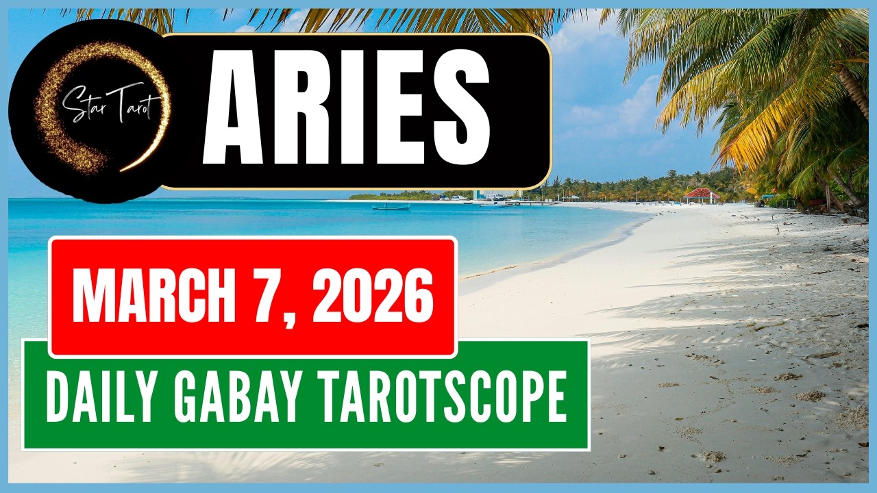 ANO'NG KAILANGAN MONG MALAMAN NGAYON ARIES MARCH 7, 2026  💫DAILY GABAY TAROTSCOPE