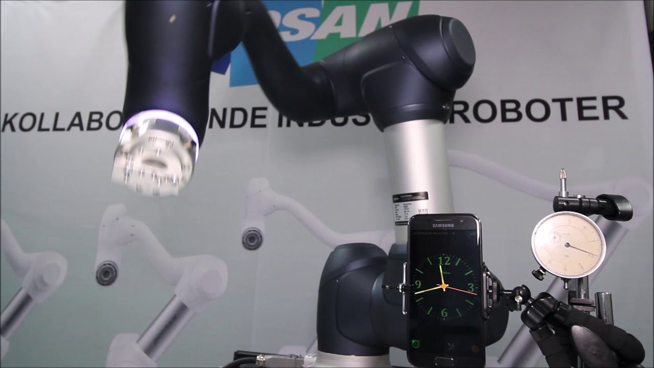 DOOSAN Robot M0609 Messung Wiederholgenauigkeit und Positionstreue