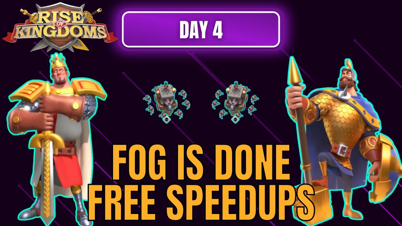 Fog is Done in 4 Days?! | Rise of Kingdoms Restart Account
