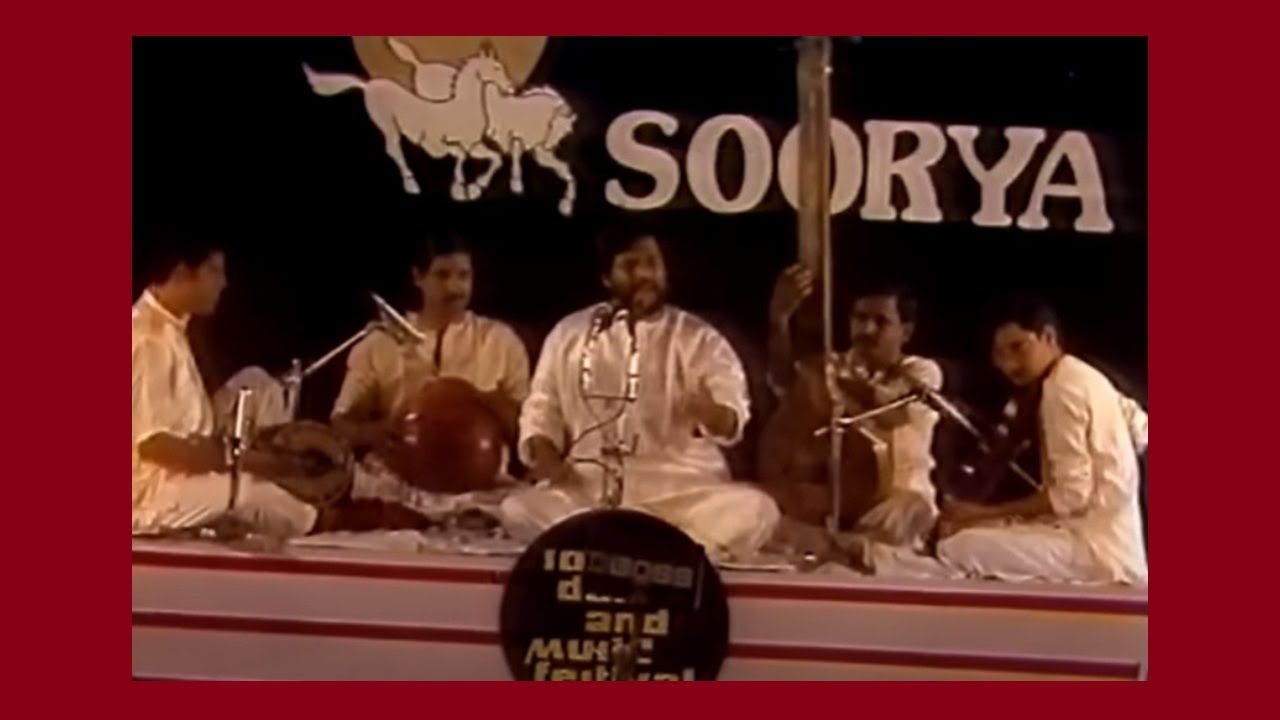 ഹൃദയത്തിൽ കദനത്താൽ - യേശുദാസിൻ്റെ  ആലാപനം | Yesudas sings 'Hrudayyathil Kadanathal' @ Surya Festival