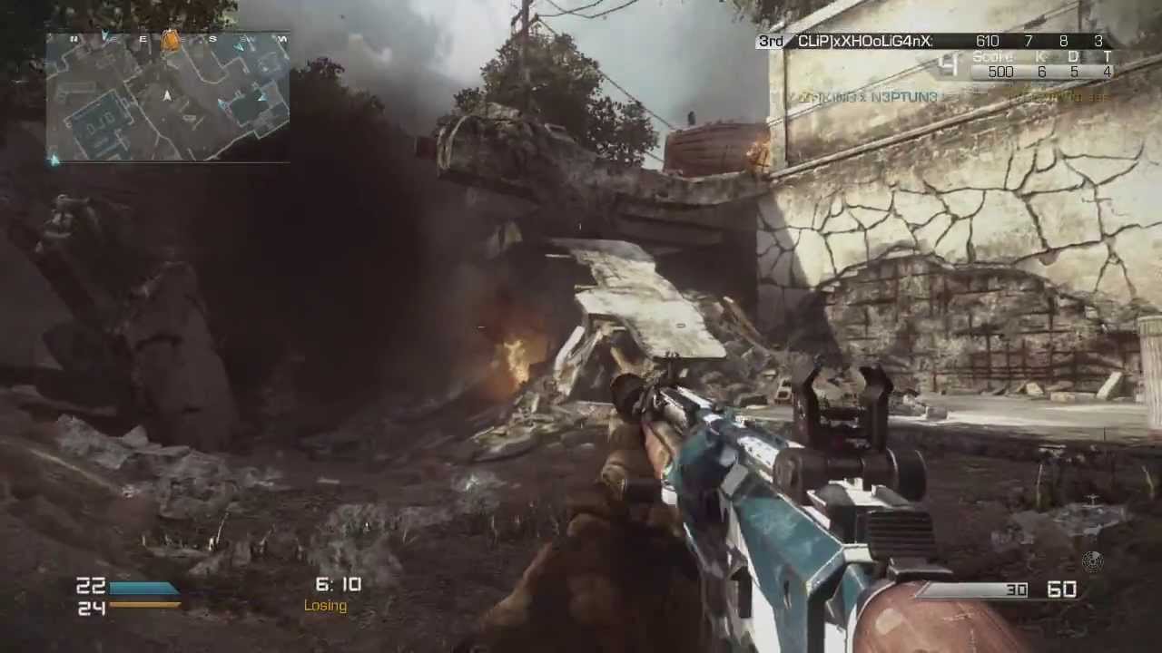 Ghosts Multiplayer - Containment Killstreak (Mortar Strike)