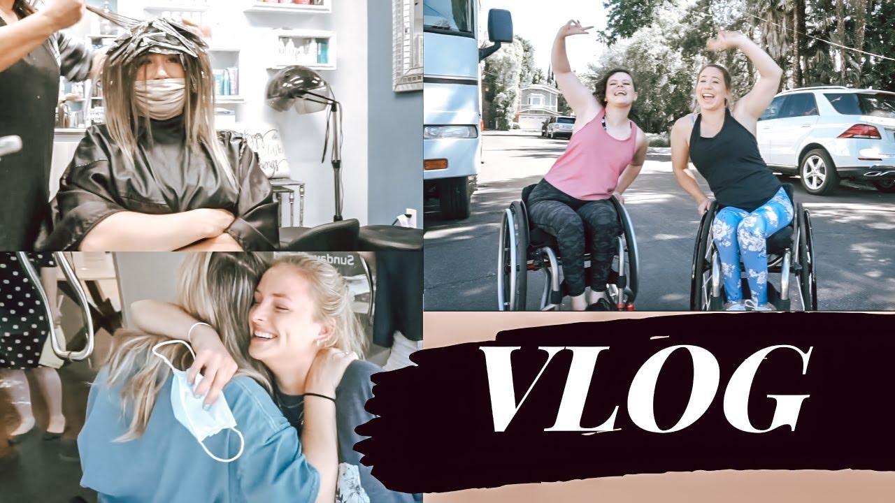 Vlog week 3:New Hair, Bestie moves to LA, Workout, Garden update, Work life
