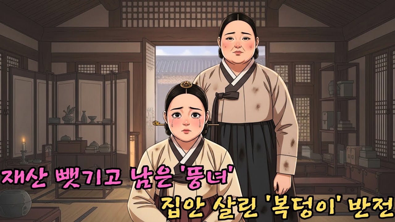 재산은 다 빼앗기고 뚱녀 여종만 남은 막내 아기씨, 그 ‘하나’가 전부였다 | 야담·민담·전설·옛날이야기·오디오북