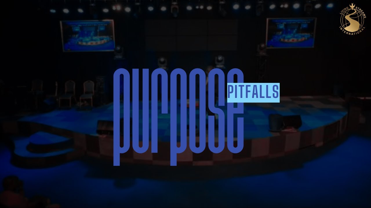 Purpose pitfalls part 1 | Rev. Dr Ebenezer Markwei | 16th November, 2025