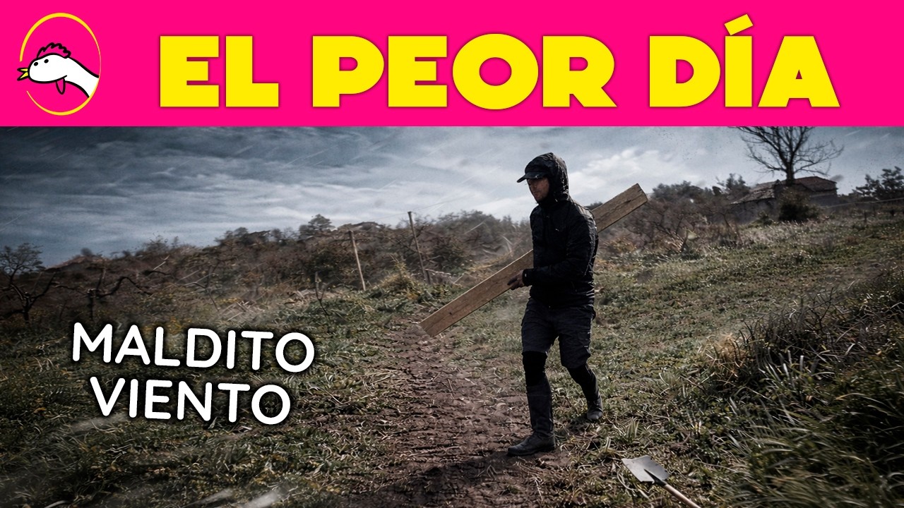 Llega el vendaval… el peor día desde que empecé | Episodio 12 🐔