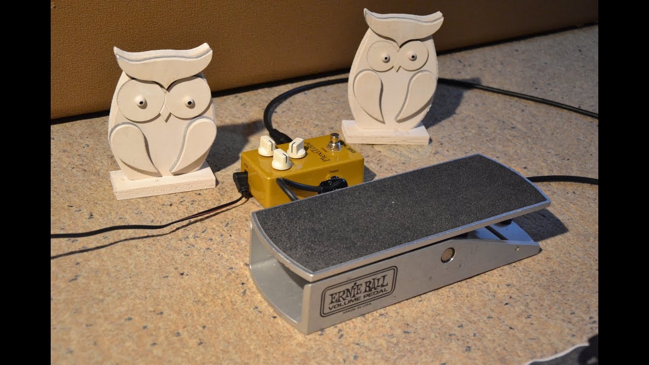 Volume pedal tone suck solved