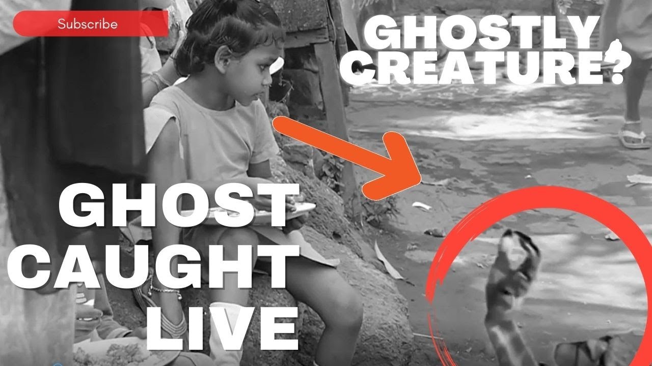 Ghostly Creature Caught Near Girl | Real Ghost Horror Video Ghost Sighting