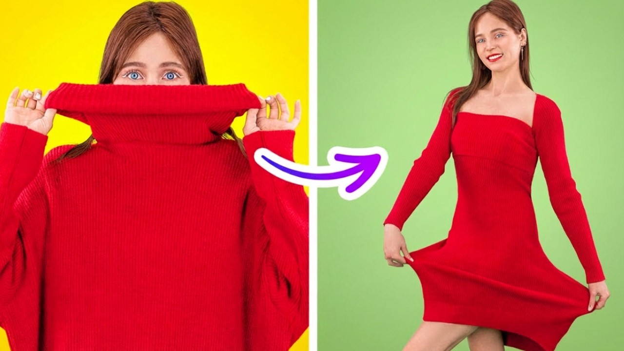 ИЗМЕНИТЕ СВОЙ ВНЕШНИЙ ВИД С помощью DIY МОДА || Простые хаки 123 GO! GLOBAL