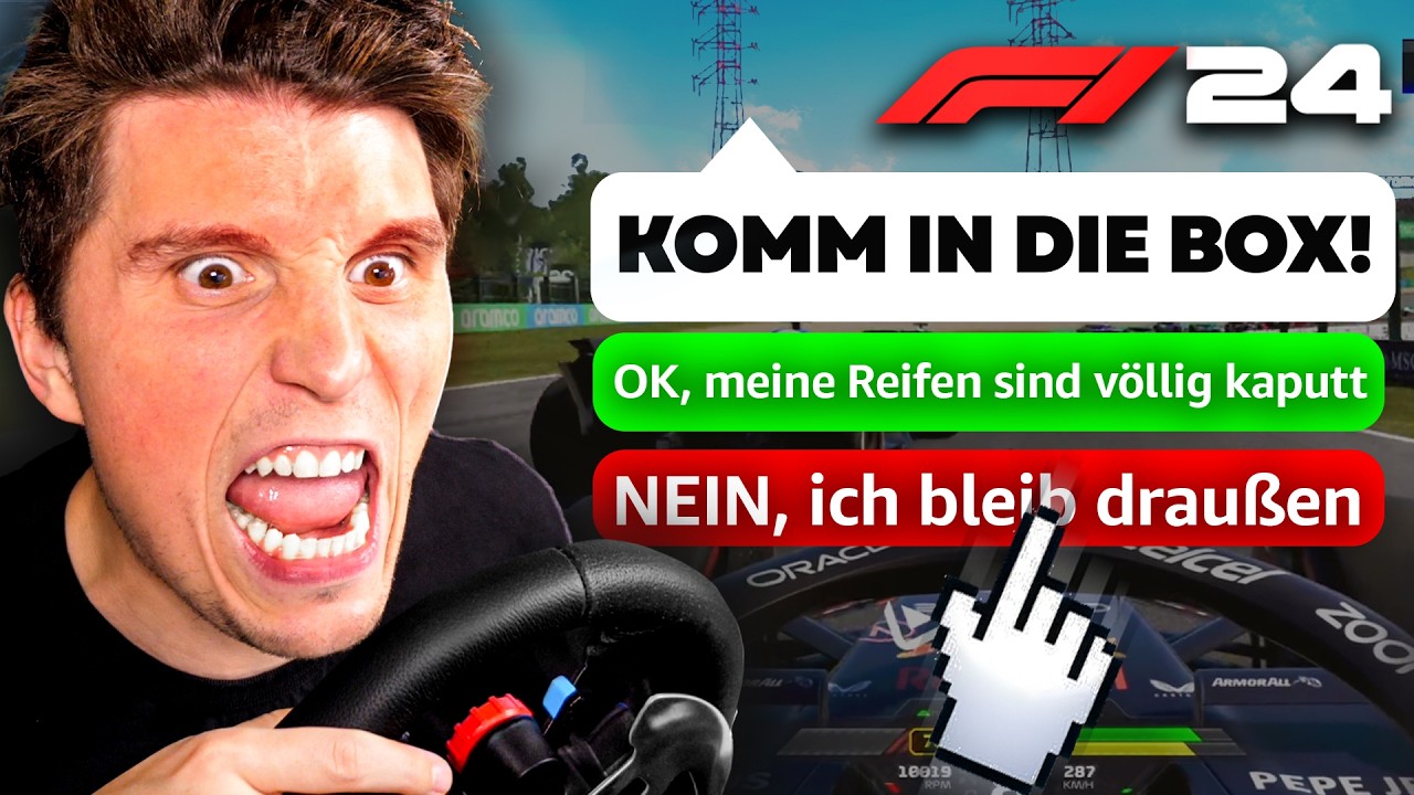 Ich IGNORIERE die Anweisungen des Teams | F1 24