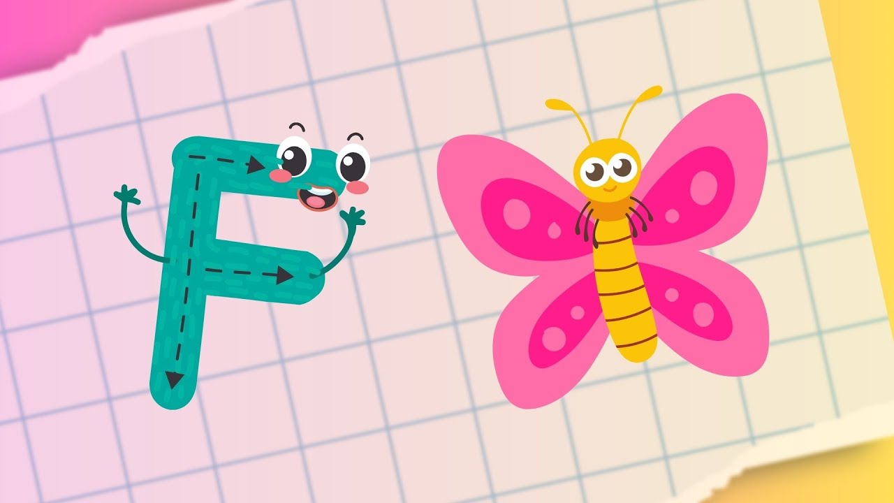 Lettera F | Impariamo l'ALFABETO ITALIANO con Tommy il giardiniere | Cartoni animati educativi