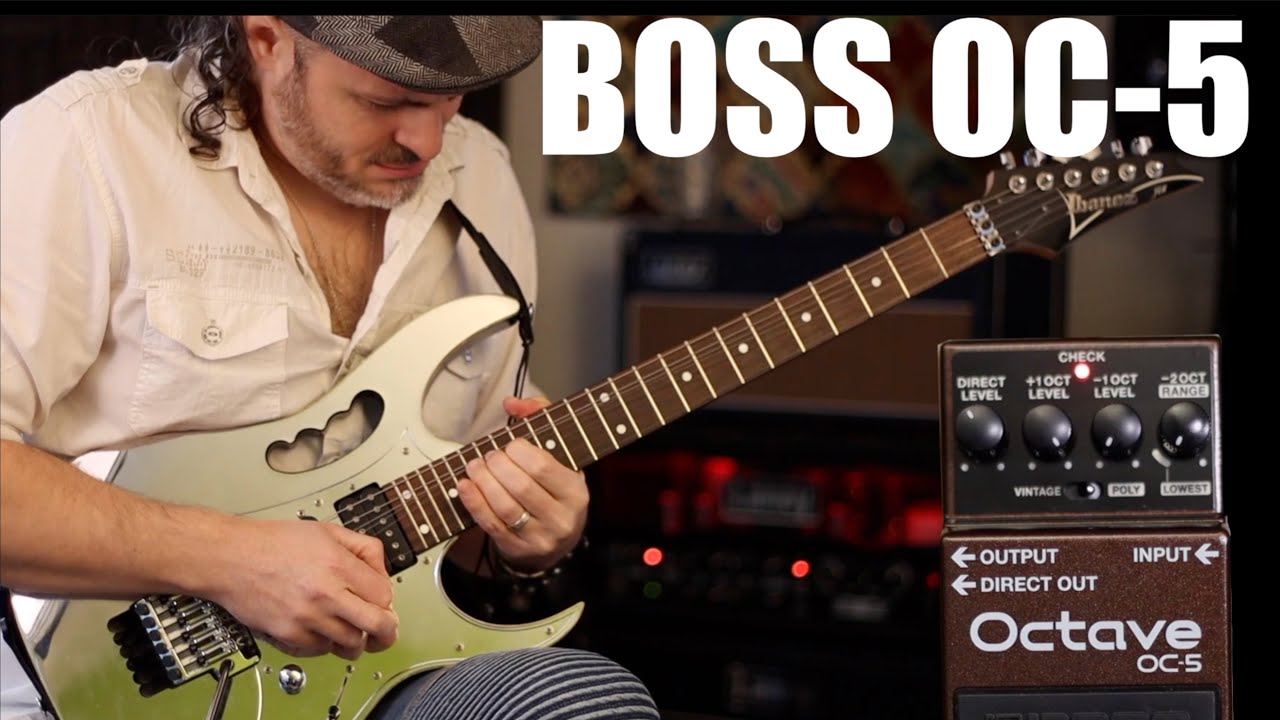 BOSS OC-5 Demo 3 Cool Octave Tricks