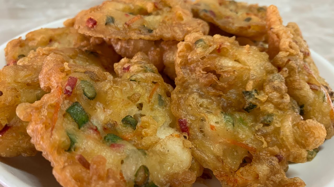RECIPE | Crispy Fried Shrimp Cake 香脆炸虾饼