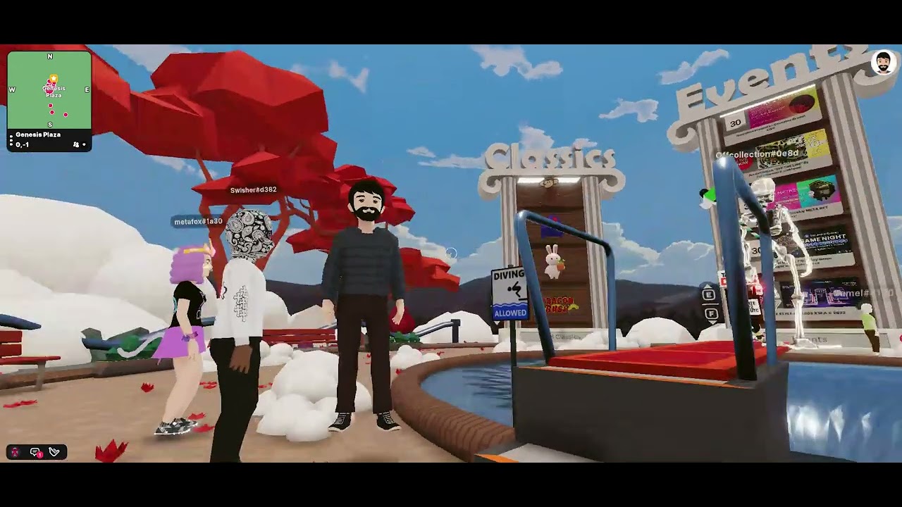 Avatar interaction in Metaverse