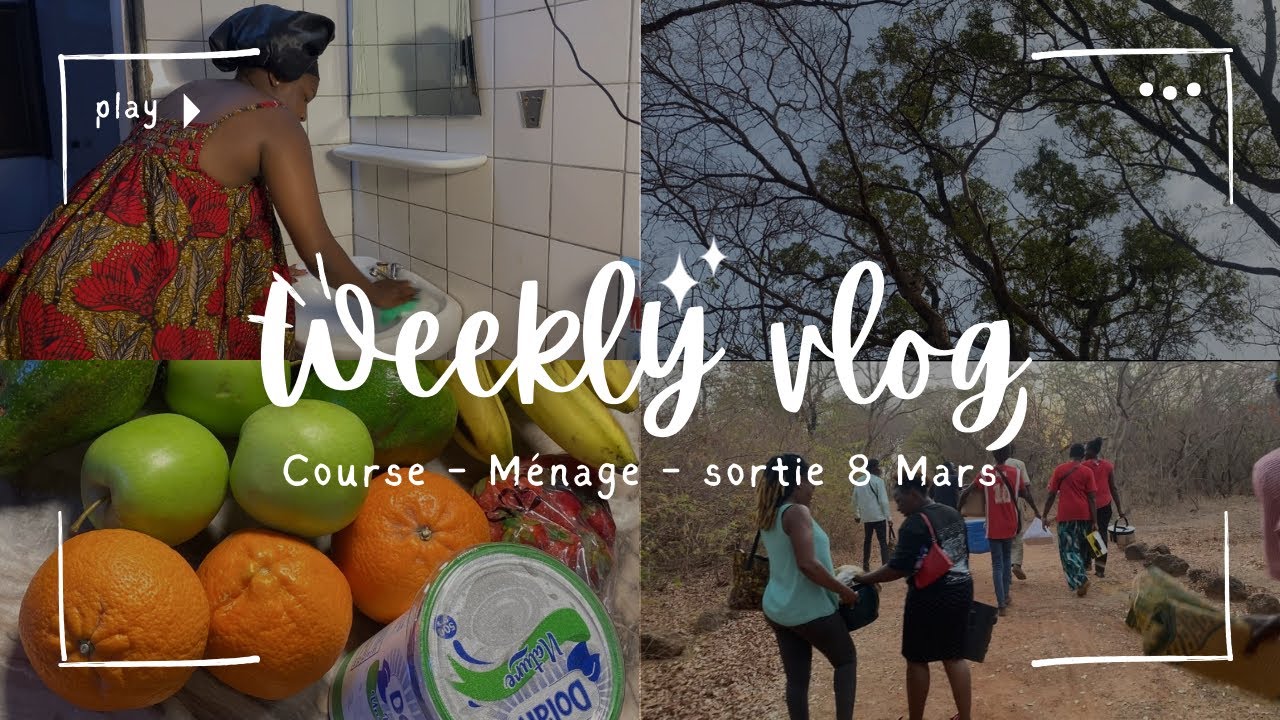Une semaine dans ma vie ( Course , ménage , sortie ) #weeklyvlog