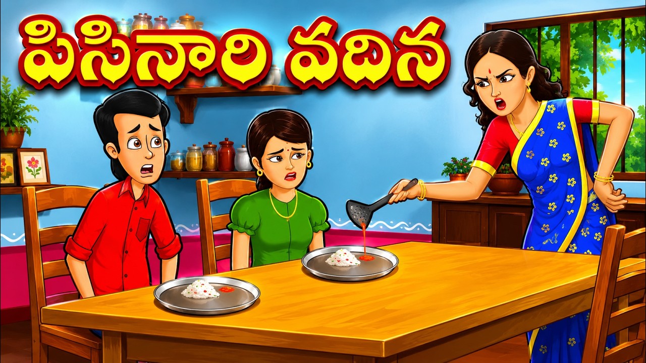 పిసినారి వదిన | Stories in Telugu | పల్లెటూరి వదిన vs మరదలు | Telugu Moral Stories | Telugu Kathalu