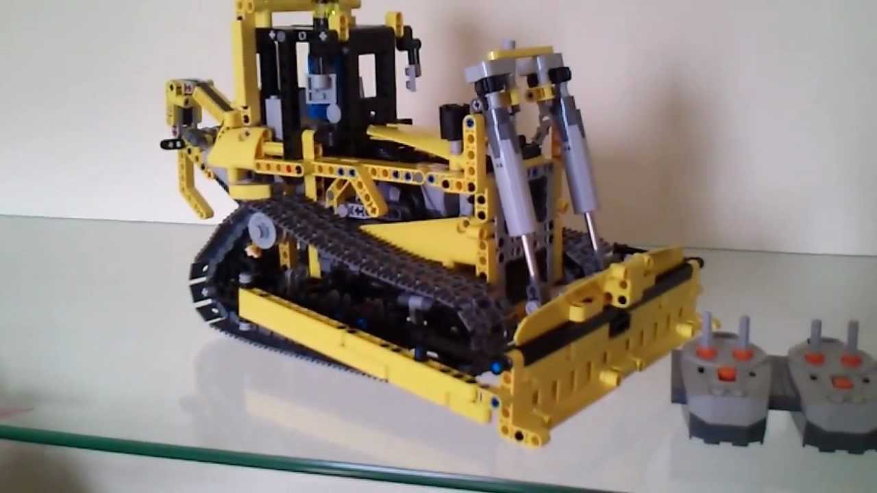Lego Technic 8043 - Model C - Bulldozer - Motorized Power Functions