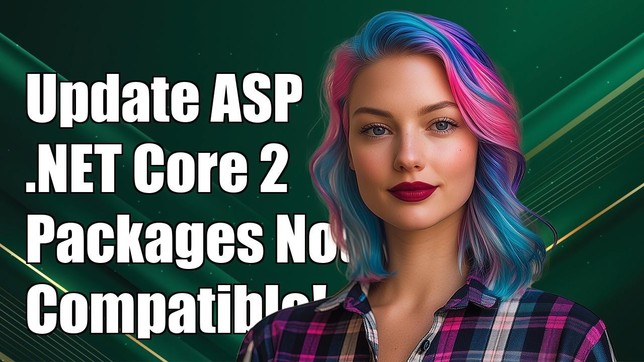 Updating to ASP.NET Core 2.0 - Packages are not compatible with netcoreapp2.0