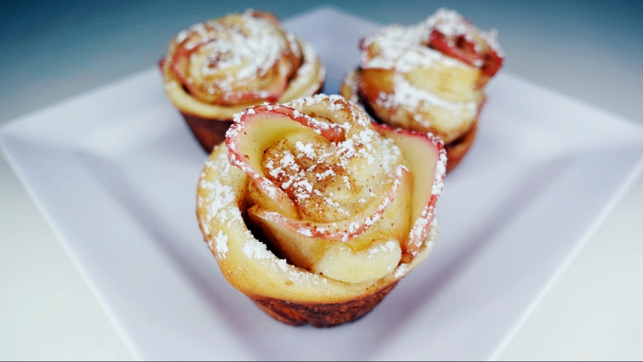 HOW TO MAKE APPLE  ROSE BREAD |CHEN'S KITCHEN