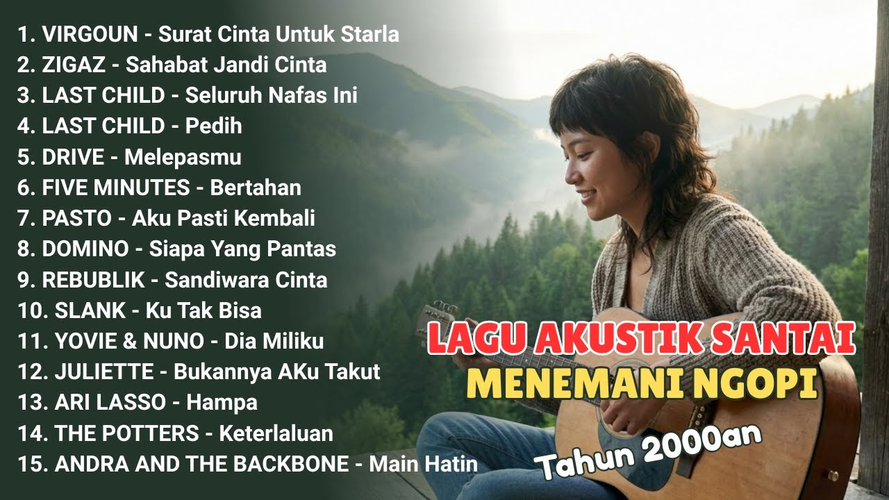 PLAYLIST NOSTALGIA LAGU POP 2000-AN INDONESIA HITS BUAT SANTAI & KERJA | Full Album Kenangan SMA