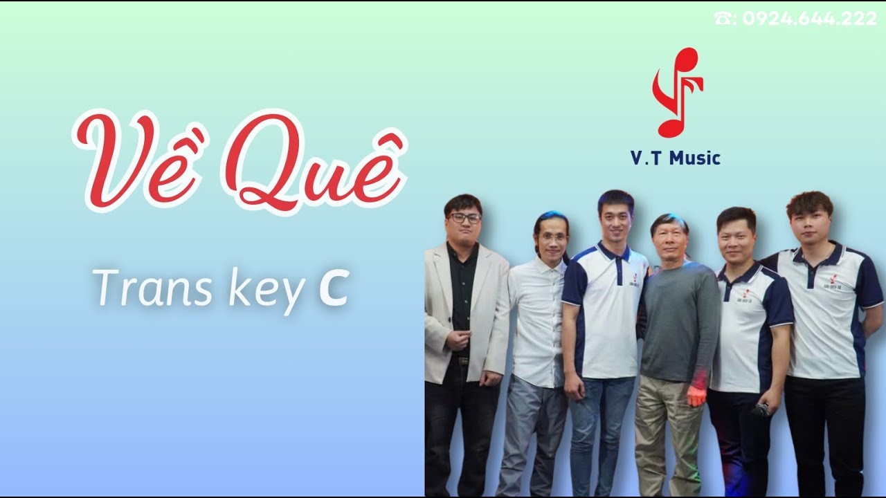 Về Quê - Key C - Cảm âm Sáo Điện Tử Việt Trang Music