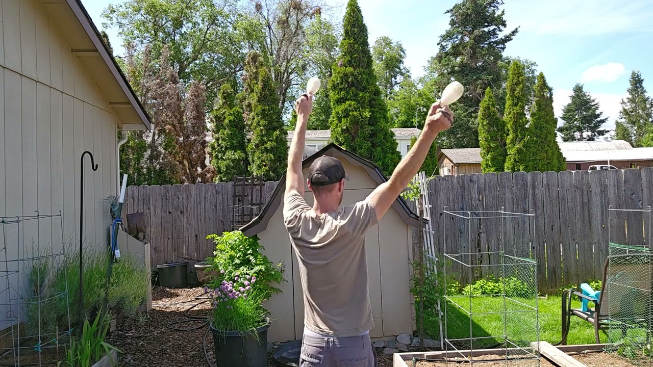 3D Poi Spinning - VertVert Together L Flowers