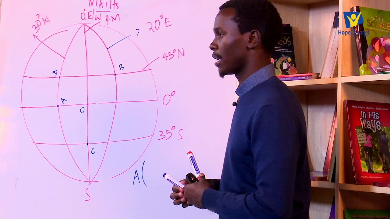 MATHEMATICS: Longitudes & Latitudes A